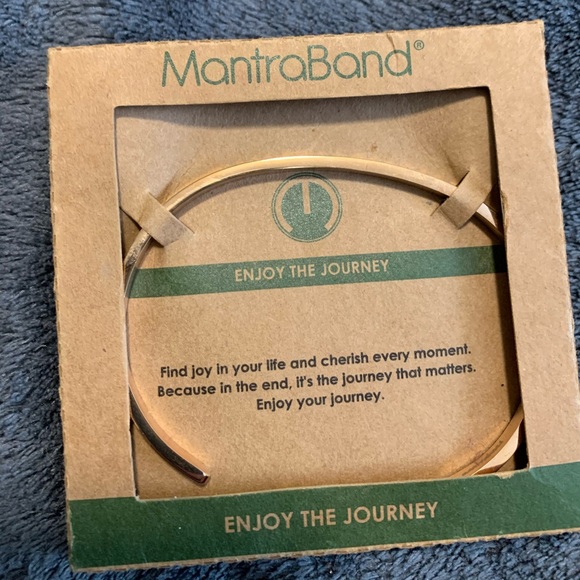 MantraBand Gold Cuff - Picture 1 of 2